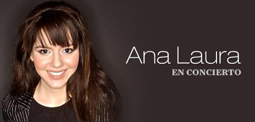 Ana Laura en concierto gratis